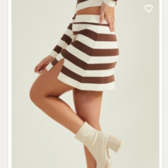 Altar'd State sweater mini skirt crop top set! - Picture 4 of 10